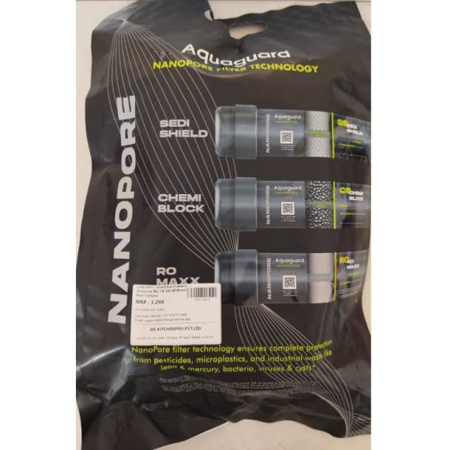 Eureka Forbes Universal RO 1X Kit Without Post Carbon