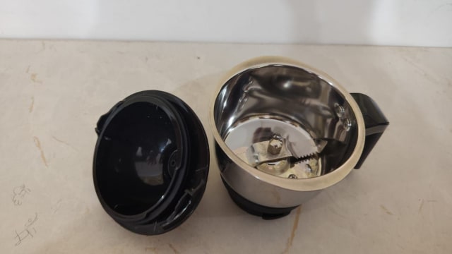 Jar Assly SS 0.4 LTR with Handle (Black) view 3