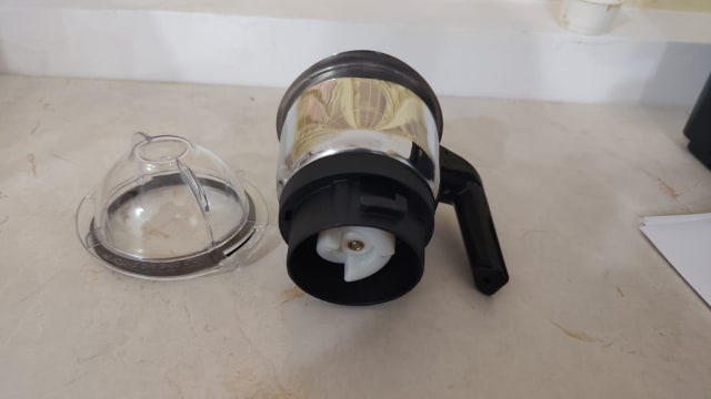 Jar Assly SS 0.5 LTR Straight (BLK&BLK view 2