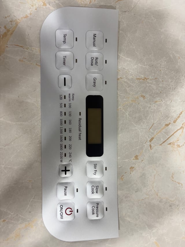 Control Panel STICKER-HD4928 HD4928 view 2
