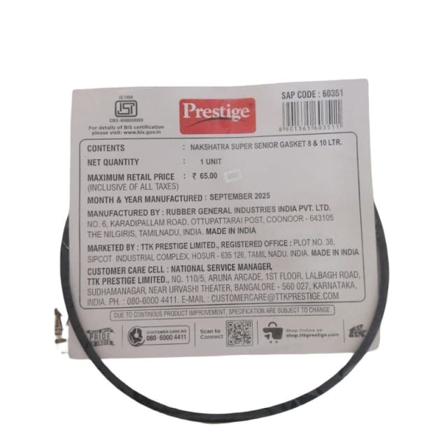 Gasket Super SENIOR-8/10 LTR Nakshatra