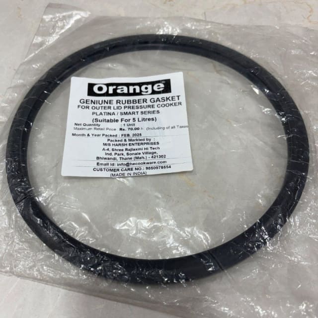 Gasket O/L 5 LTRS Orange