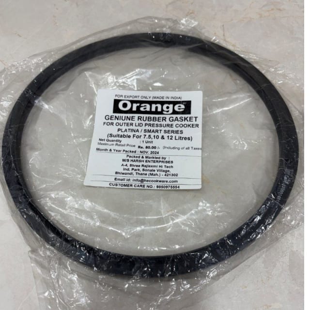 Gasket O/L 7.5 LTRS Orange
